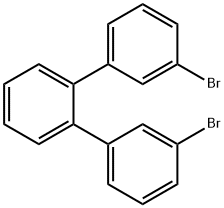 1,2-bis(3-bromophenyl)benzene Struktur