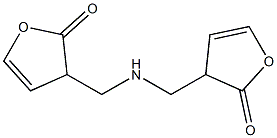 3,3'-[Iminobis(methylene)]bis-2(3H)furanone 结构式