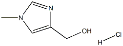 1-甲基-1H-咪唑-4-甲醇盐酸盐, 96831-65-1, 结构式