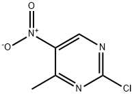2-Chloro-4-methyl-5-nitropyrimidine 结构式