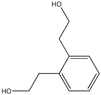 邻苯二乙醇, , 结构式