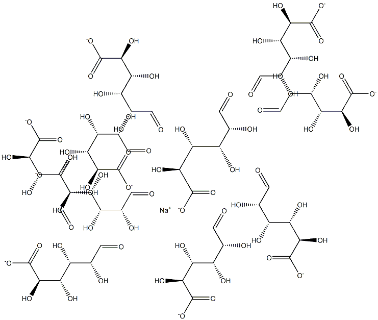 Deca -Guluronic Acid Sodium Salt Structure