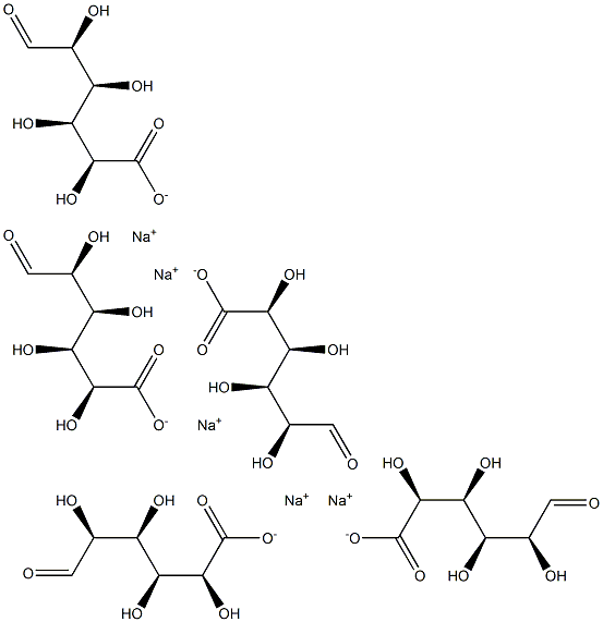 D-pentamannuronic acid pentasodium salt, 183668-50-0, 结构式