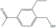 1-(3-乙基-4-(羟甲基)苯基)乙酮
