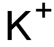 钾离子电极溶液, , 结构式
