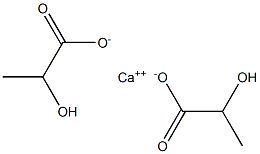 Calcium lactate Structure