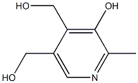 吡哆醇杂质1, , 结构式