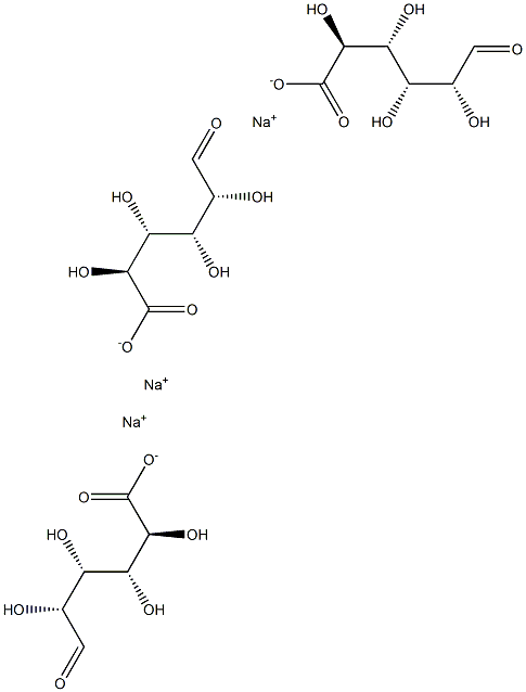 L-triguluronic acid trisodium salt Structure