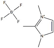 1,2,3-trimethylimidazolium tetrafluoroborate Structure