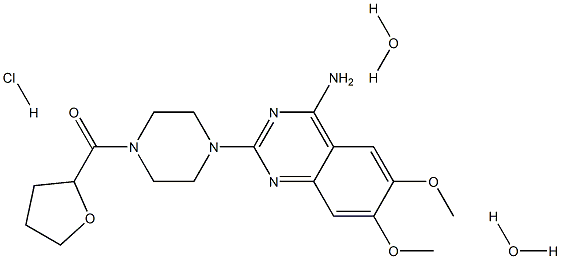 盐酸特拉唑嗪二水物杂质 结构式