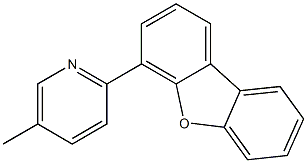 2-(dibenzo[b,d]furan-4-yl)-5-methylpyridine Structure