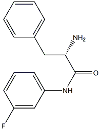 (S)-2-amino-N-(3-fluorophenyl)-3-phenylpropanamide Structure