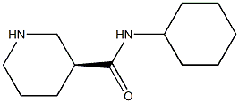 (S)-N-cyclohexylpiperidine-3-carboxamide Structure