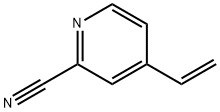 4-乙烯基吡啶腈 结构式