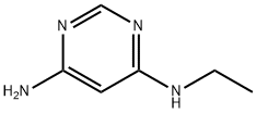 Pyrimidine, 4-amino-6-ethylamino- (6CI) 结构式