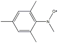 Nitroxide,  methyl  2,4,6-trimethylphenyl  (9CI) Struktur