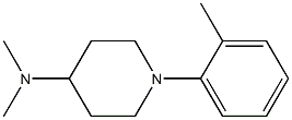 Piperidine, 4-dimethylamino-1-o-tolyl- (4CI) Structure