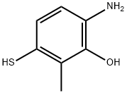 o-Cresol,  6-amino-3-mercapto-  (5CI) 结构式