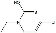 Carbamic  acid,  (3-chloroallyl)ethylthio-  (6CI) Structure