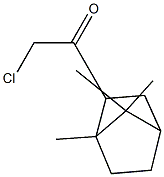 Ketone, 2-bornyl chloromethyl (7CI) Structure