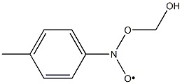 Nitroxide,  hydroxymethoxy  4-methylphenyl  (9CI) Structure
