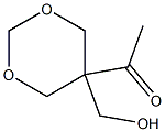 Ketone, 5-(hydroxymethyl)-m-dioxan-5-yl methyl (7CI) Struktur