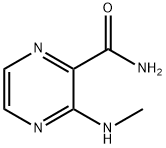 Pyrazinamide, 3-methylamino- (6CI) 结构式
