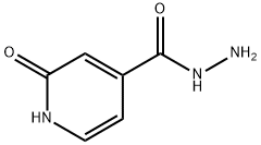 Isonicotinic acid, 1,2-dihydro-2-oxo-, hydrazide (6CI) Structure