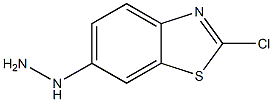 Benzothiazole, 2-chloro-6-hydrazino- (6CI) Structure