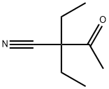 Acetoacetonitrile, 2,2-diethyl- (6CI) 结构式