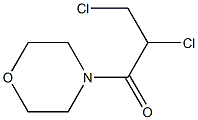 Morpholine, 4-(2,3-dichloropropionyl)- (6CI) 结构式