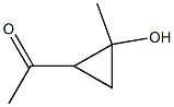 Ketone, 2-hydroxy-2-methylcyclopropyl methyl (6CI) Structure