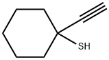 Cyclohexanethiol, 1-ethynyl- (6CI) Structure