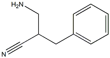 Hydrocinnamonitrile,  -alpha--(aminomethyl)-  (6CI) Structure