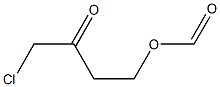 2-Butanone,  1-chloro-4-hydroxy-,  formate  (6CI) 结构式