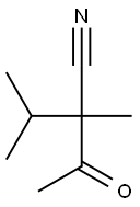 Acetoacetonitrile, 2-isopropyl-2-methyl- (6CI) 结构式