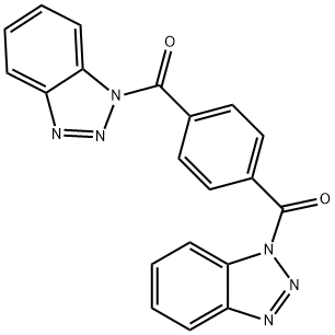 1-[4-(1H-1,2,3-benzotriazol-1-ylcarbonyl)benzoyl]-1H-1,2,3-benzotriazole Structure