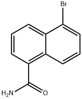 5-bromo-1-naphthamide(SALTDATA: FREE) Struktur