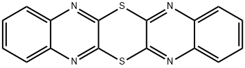 quinoxalino[2',3':5,6][1,4]dithiino[2,3-b]quinoxaline Struktur