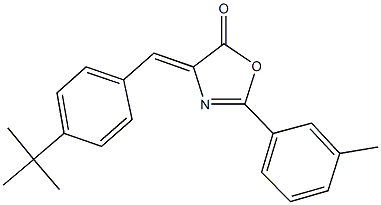 4-(4-tert-butylbenzylidene)-2-(3-methylphenyl)-1,3-oxazol-5(4H)-one|