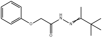 2-phenoxy-N'-(1,2,2-trimethylpropylidene)acetohydrazide Structure