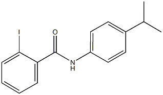 2-iodo-N-(4-isopropylphenyl)benzamide Structure