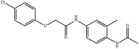 N-[4-(acetylamino)-3-methylphenyl]-2-(4-chlorophenoxy)acetamide|