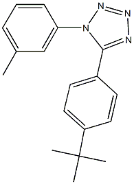5-(4-tert-butylphenyl)-1-(3-methylphenyl)-1H-tetraazole|