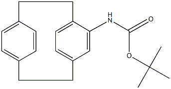 tert-butyl tricyclo[8.2.2.2~4,7~]hexadeca-1(12),4,6,10,13,15-hexaen-5-ylcarbamate|
