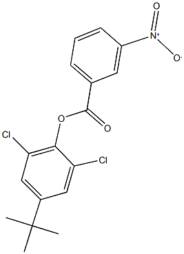 4-tert-butyl-2,6-dichlorophenyl 3-nitrobenzoate|