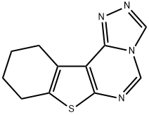 8,9,10,11-tetrahydro[1]benzothieno[3,2-e][1,2,4]triazolo[4,3-c]pyrimidine Structure