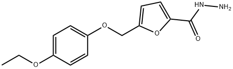 5-[(4-ethoxyphenoxy)methyl]-2-furohydrazide Structure