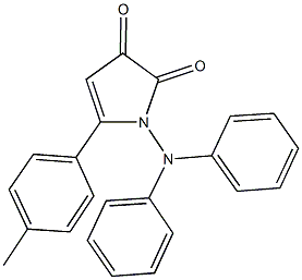 1-(diphenylamino)-5-(4-methylphenyl)-1H-pyrrole-2,3-dione|