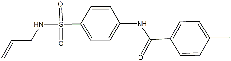 N-{4-[(allylamino)sulfonyl]phenyl}-4-methylbenzamide|